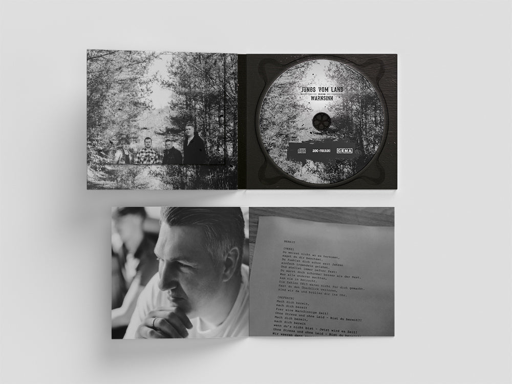 CD WarnSinn JUNGS VOM LAND (Neues Album)