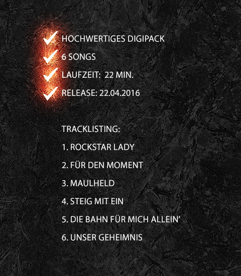 CD WarnSinn “Rockstar Lady” (EP)